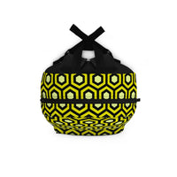 Scared & Alone Overlook Backpack in "Not the Bees!" Yellow