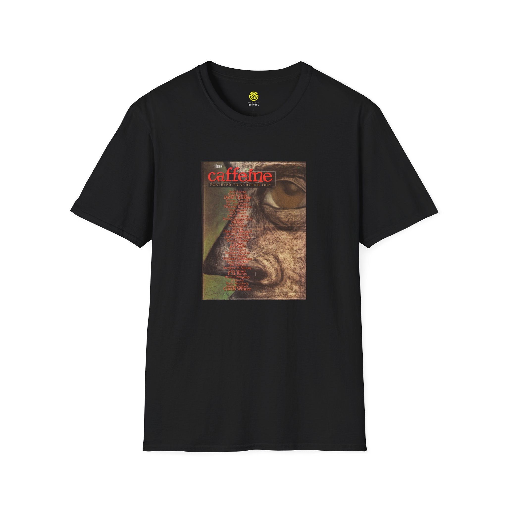 Caffeine Magazine #9 Cover Design Unisex Softstyle T-Shirt