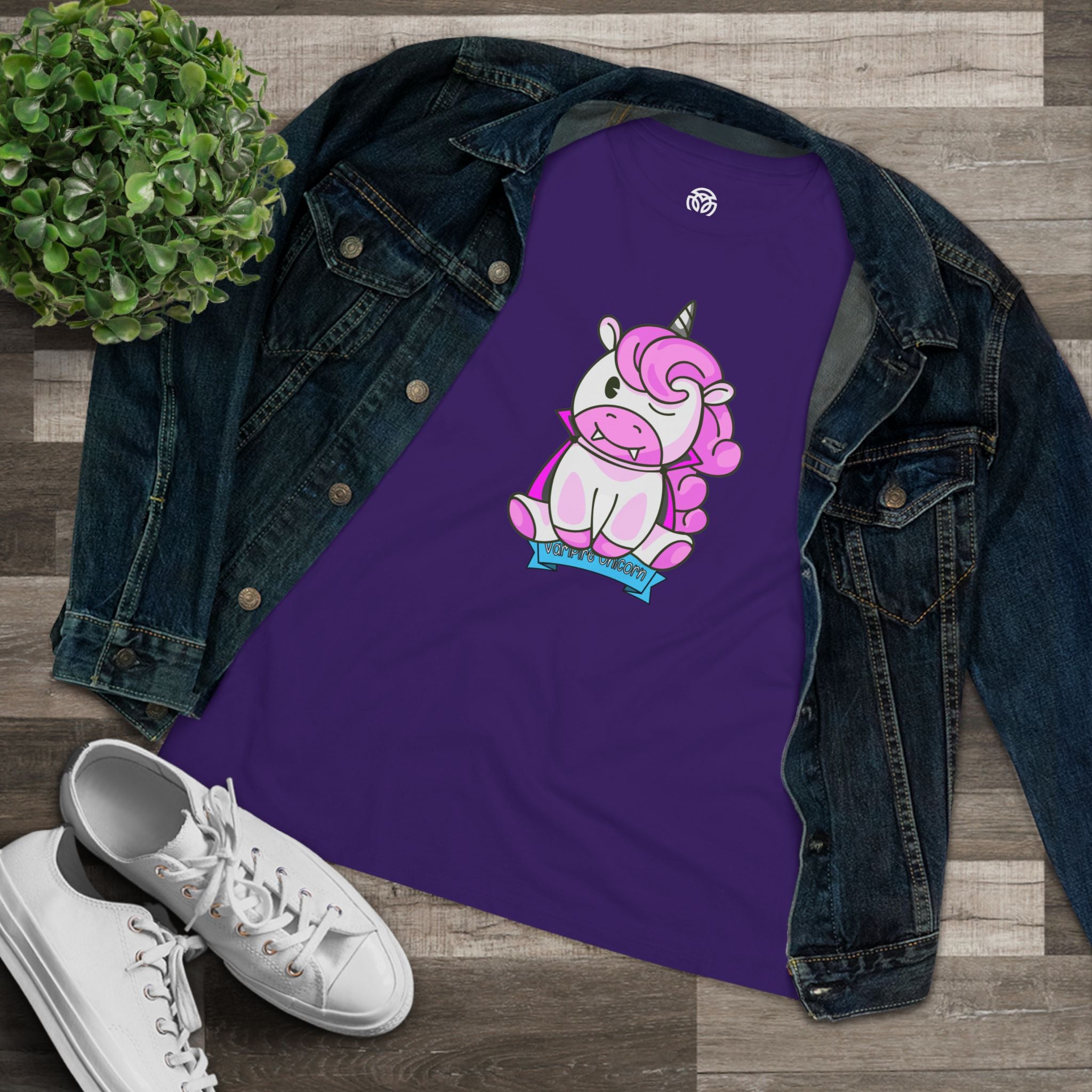 Spirit Cuties "Vampire Unicorn" Women's Tee