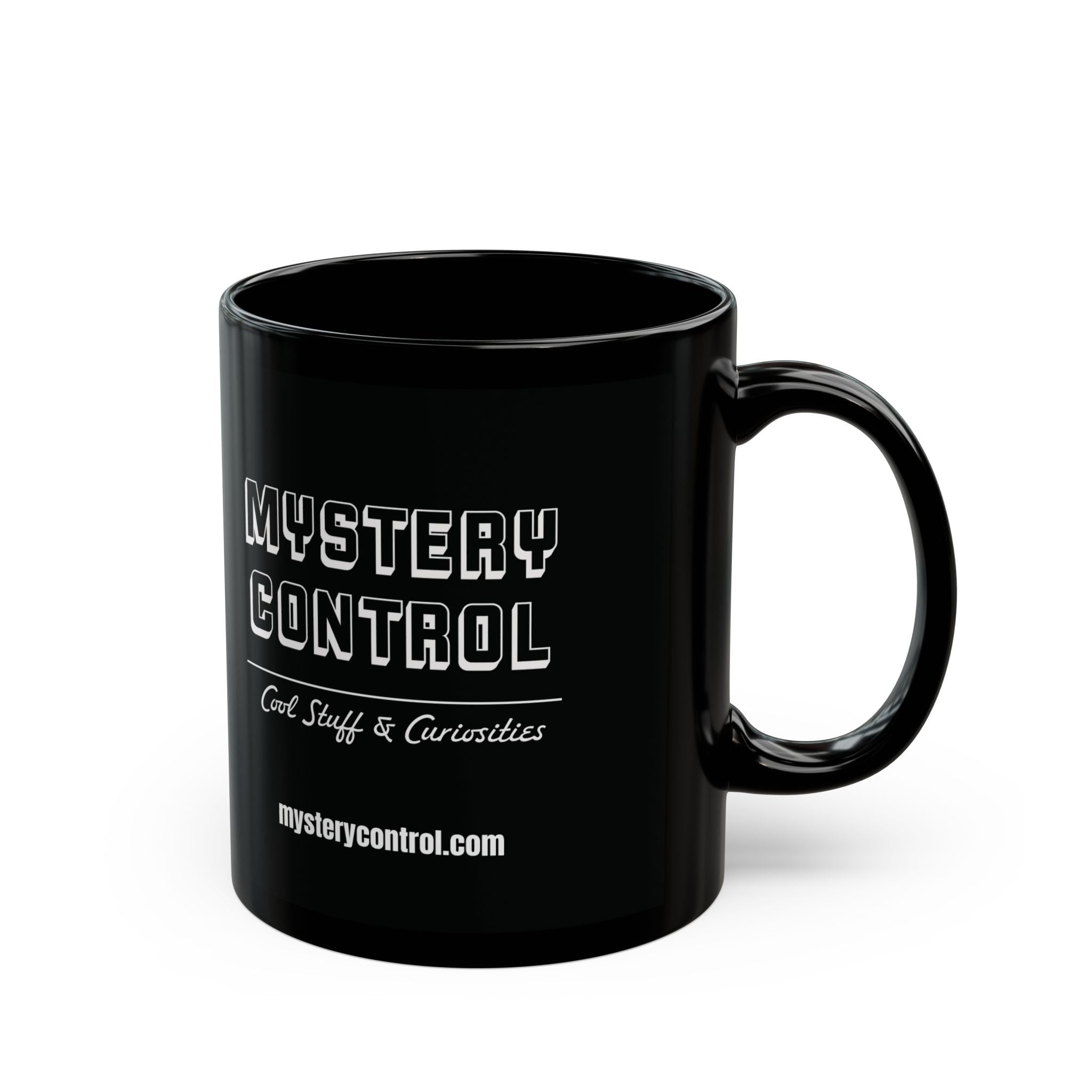 Mystery Control 11oz Black Mug