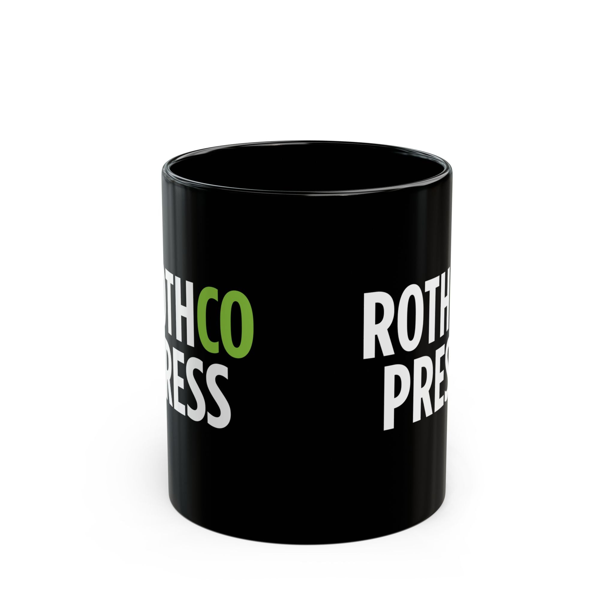 Rothco Press 11oz Black Mug