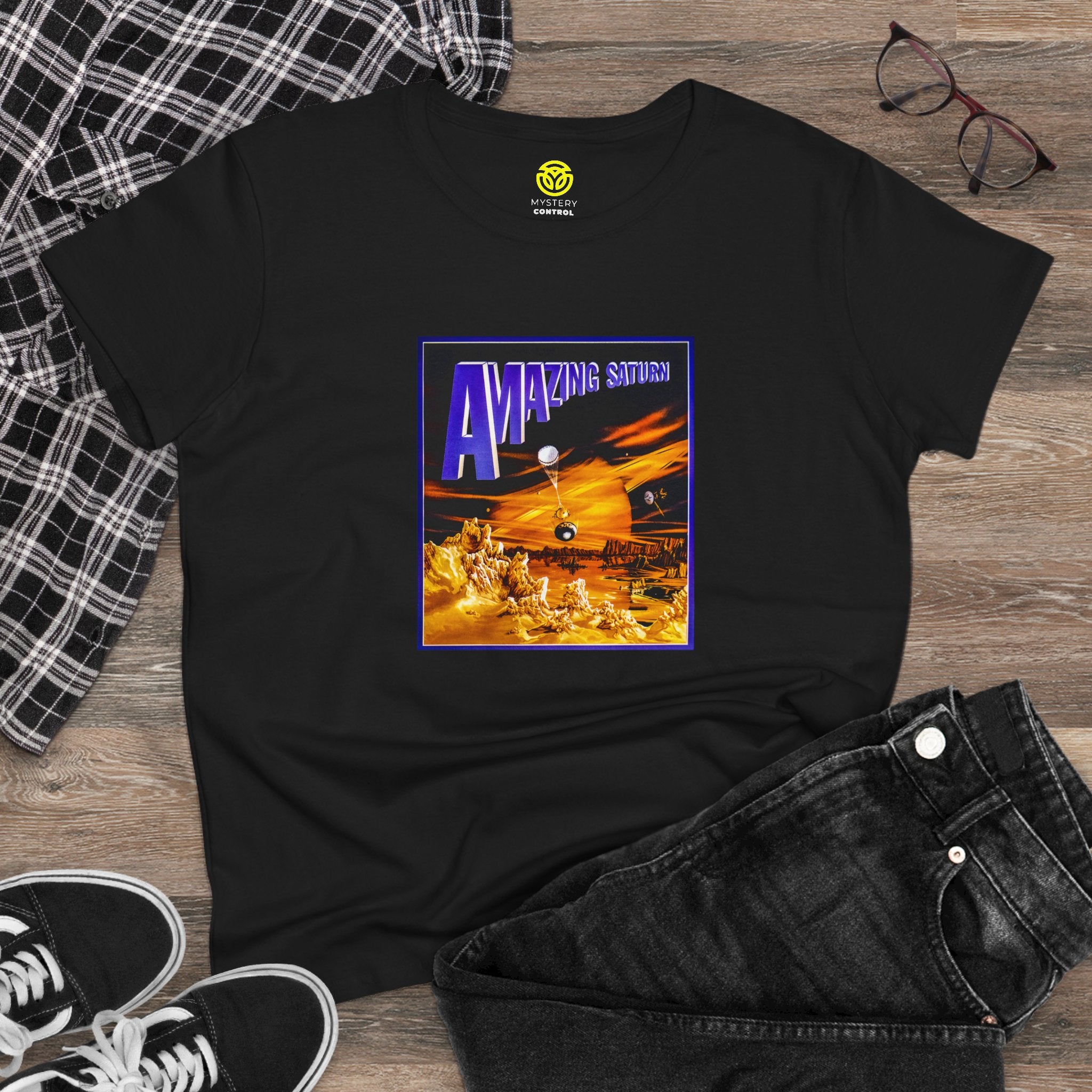 Amazing Saturn Women's Easy Tee - Space Exploration