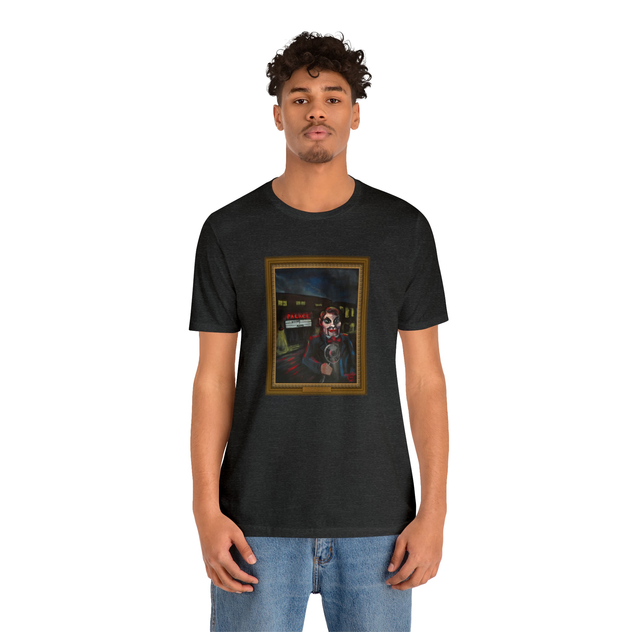 Scared & Alone Richard-Lael's  "The Palace Theater" Unisex Gallery Tee (Single Image)
