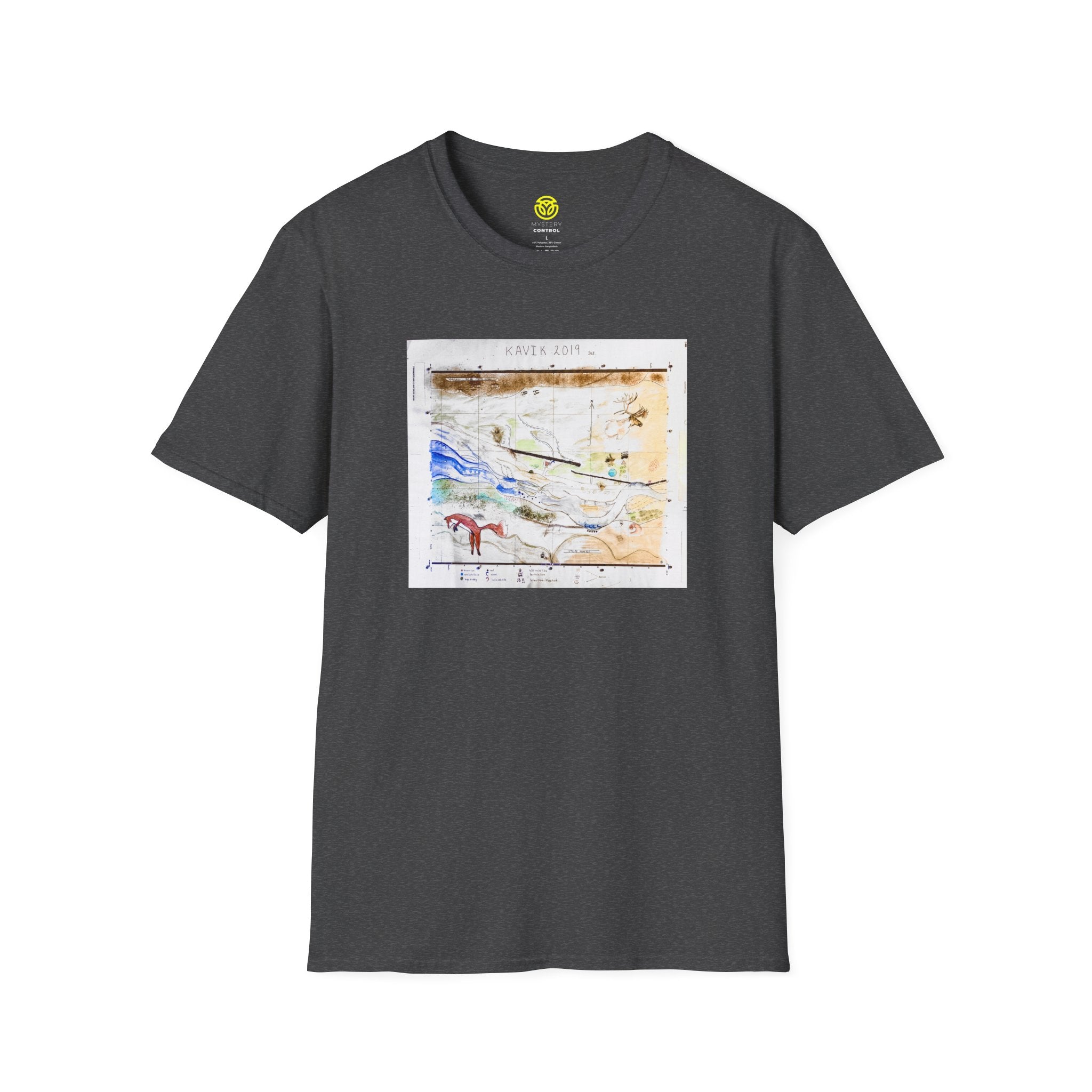 Sue's Kavik River  Map Unisex T-Shirt - Australia