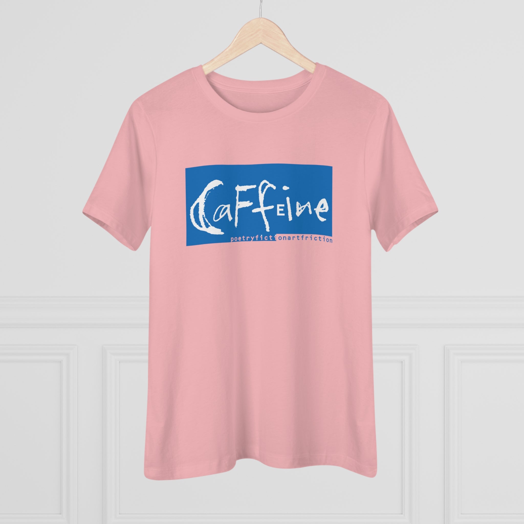 Caffeine Side 1 Women's Premium Tee