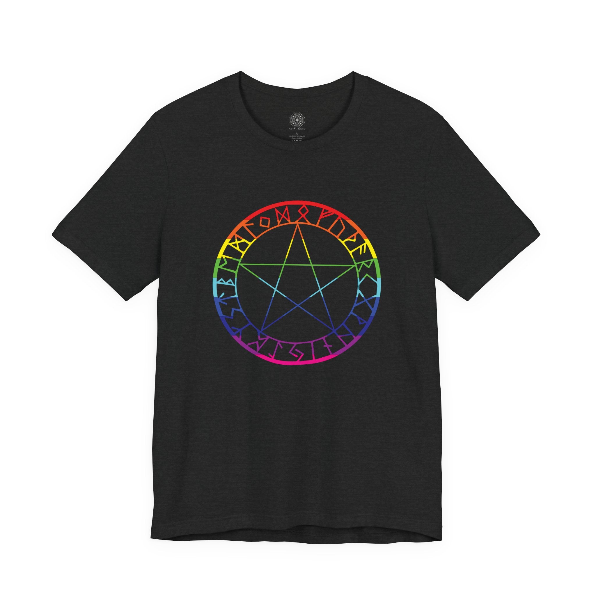 Spellcaster Unisex Tee - Rainbow Witch