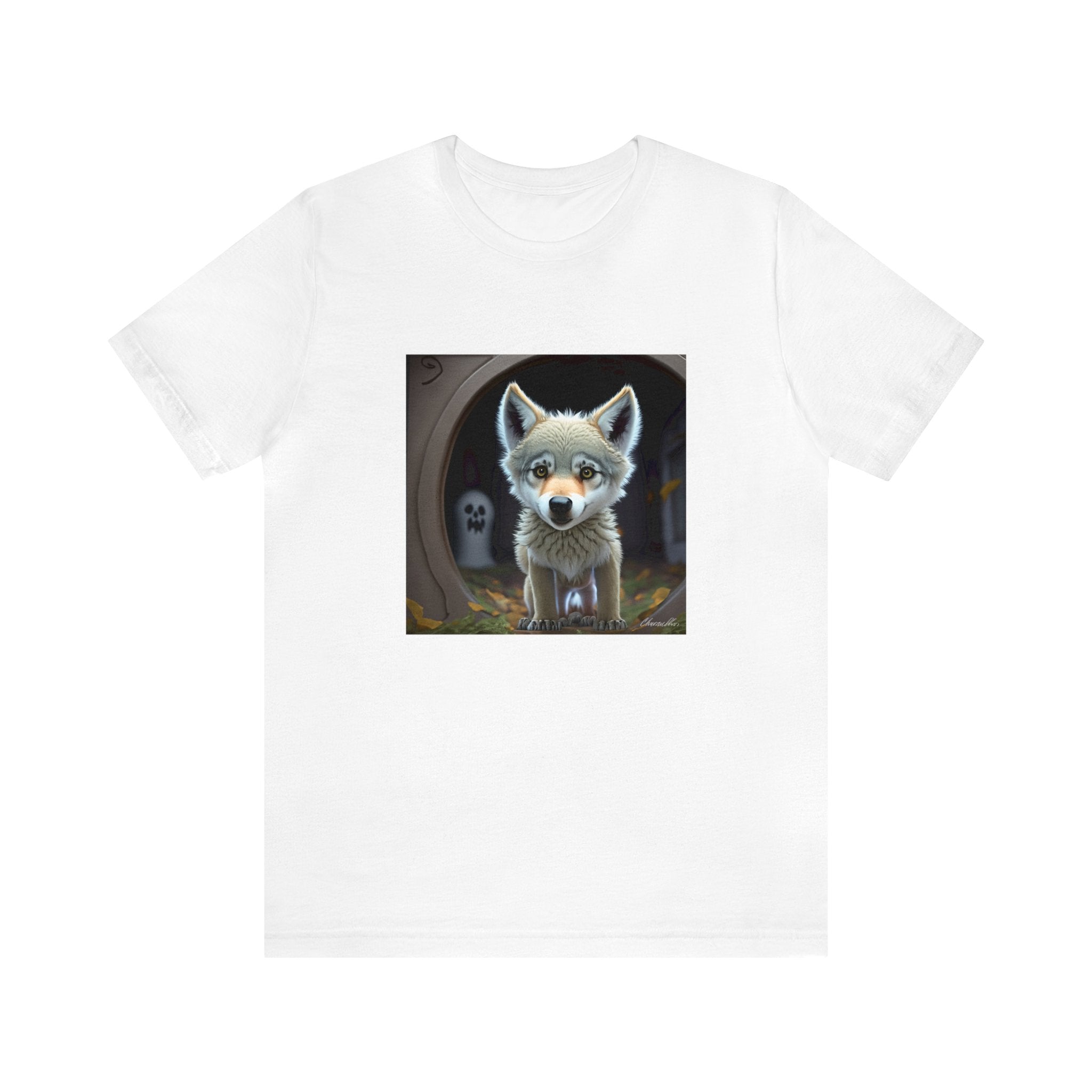Are You There, Ghost? It’s Me, Wolf Unisex Jersey Short Sleeve Tee
