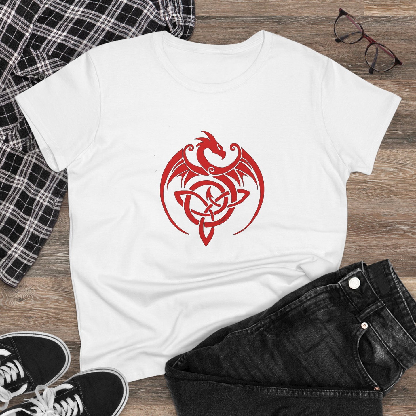 Spellcaster Women's Easy Tee - Dragon