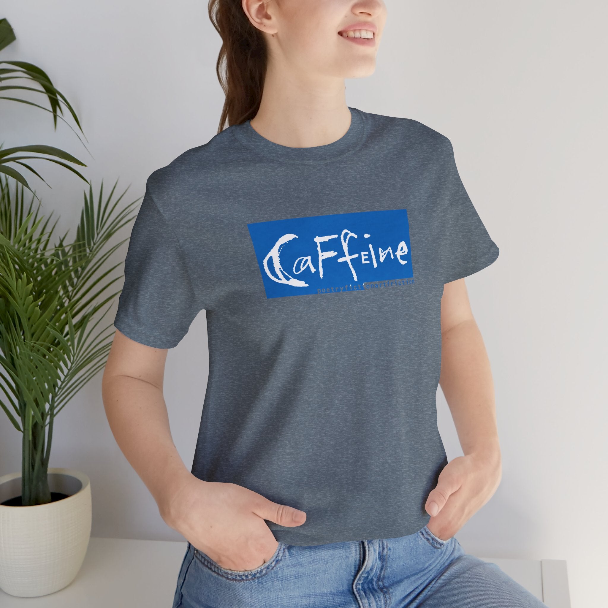 Caffeine Magazine Masthead Unisex Jersey Tee
