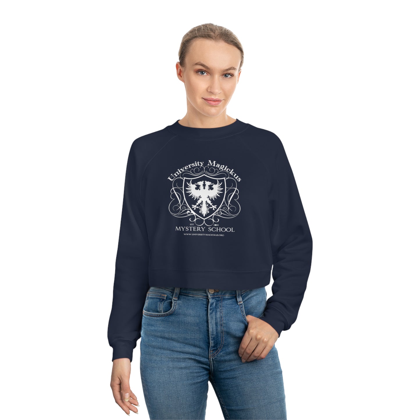 University Magickus Women's Cropped Fleece Pullover