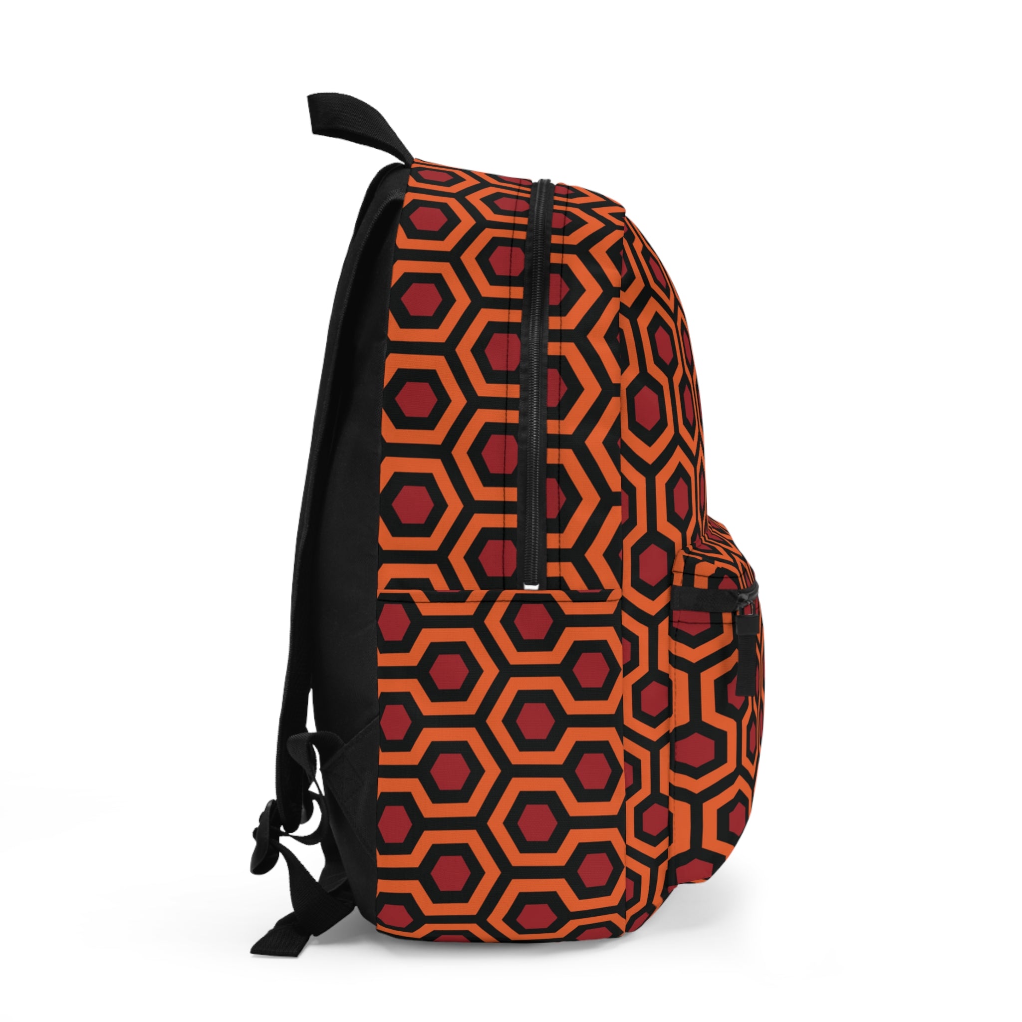 Scared & Alone Overlook Backpack in Tangerine/Merlot