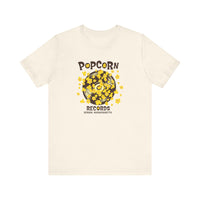 Popcorn Records Unisex Jersey Short Sleeve Tee