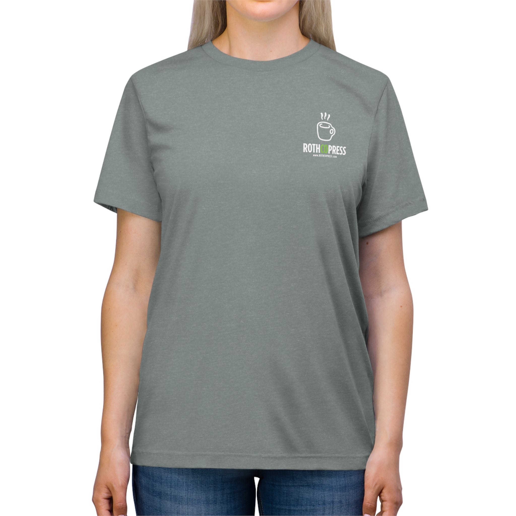Rothco Press Coffee Cup Unisex Triblend Tee