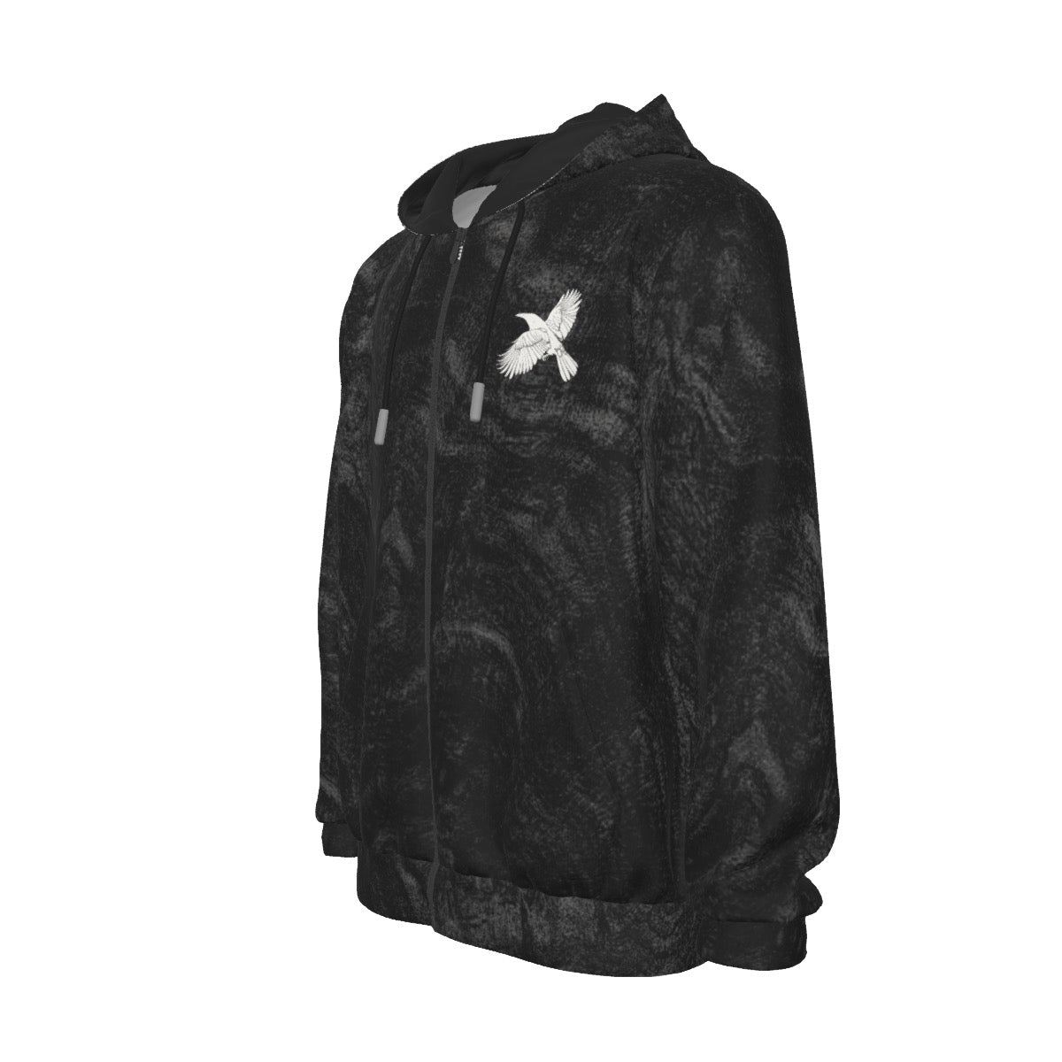 Scared & Alone Spirit Board Unisex Zip Hoodie