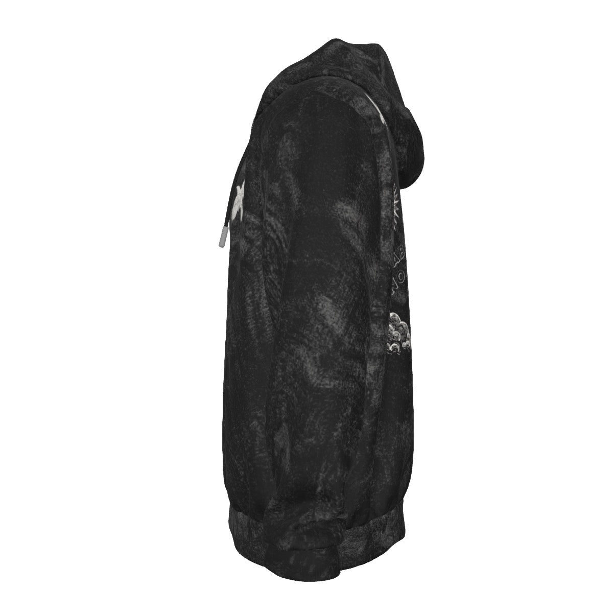 Scared & Alone Spirit Board Unisex Zip Hoodie