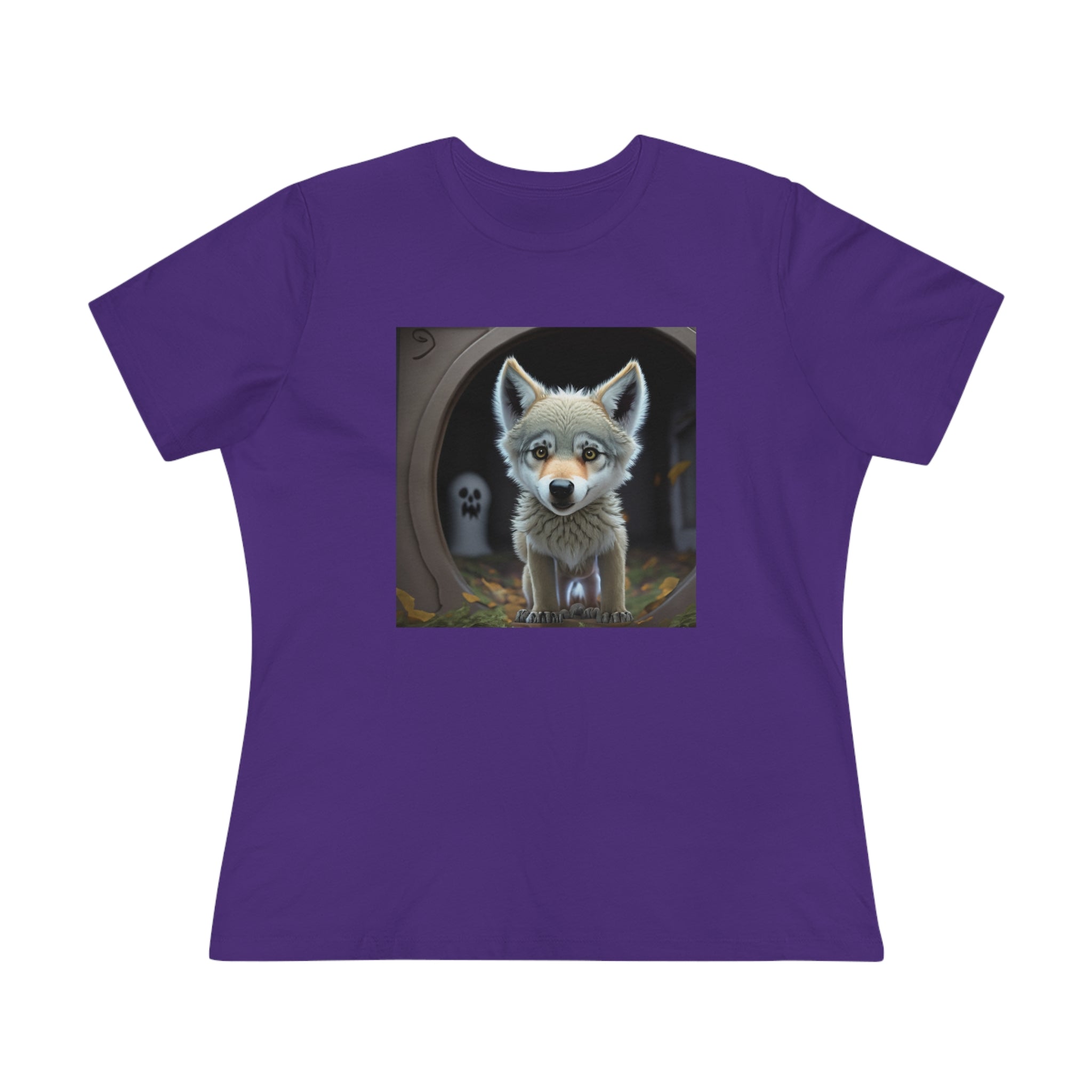 Are You There, Ghost Wolf Women's Premium Tee