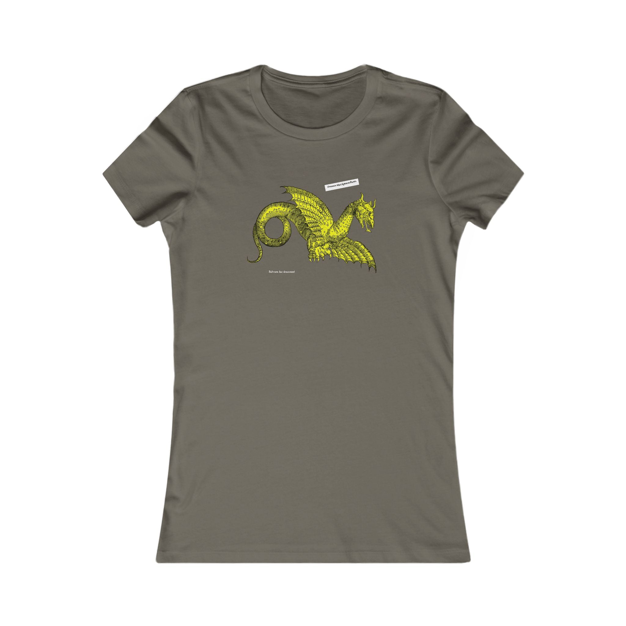 Save the Dragons - 1640 Aldrovandi "Flying Dragon" Women's Slim Fit Tee