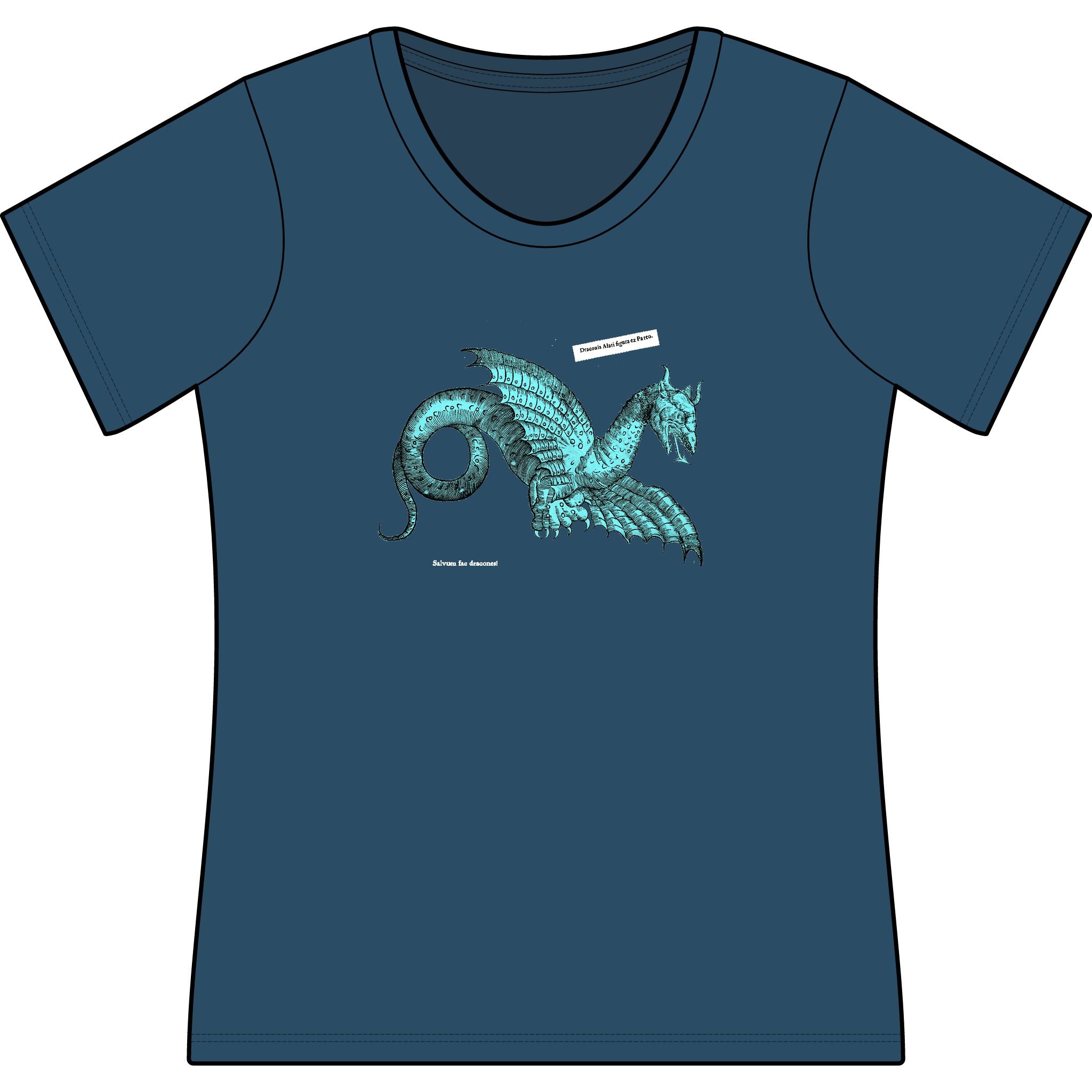 1640 Flying Dragon Women's Scoop Neck Tee