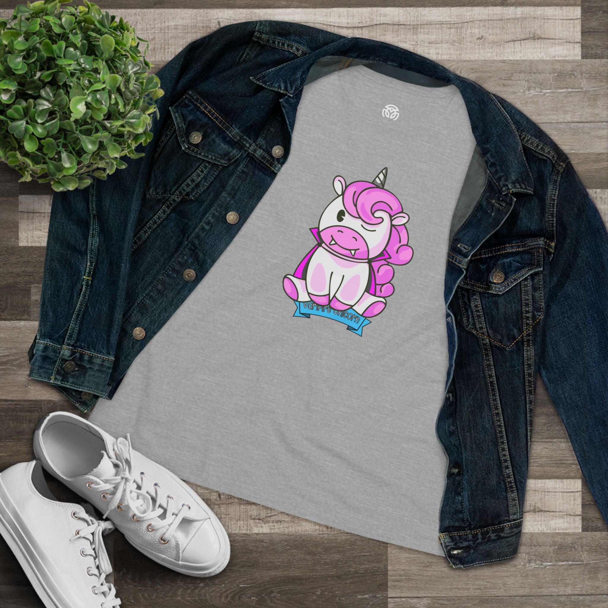 Spirit Cuties "Vampire Unicorn" Women's Tee