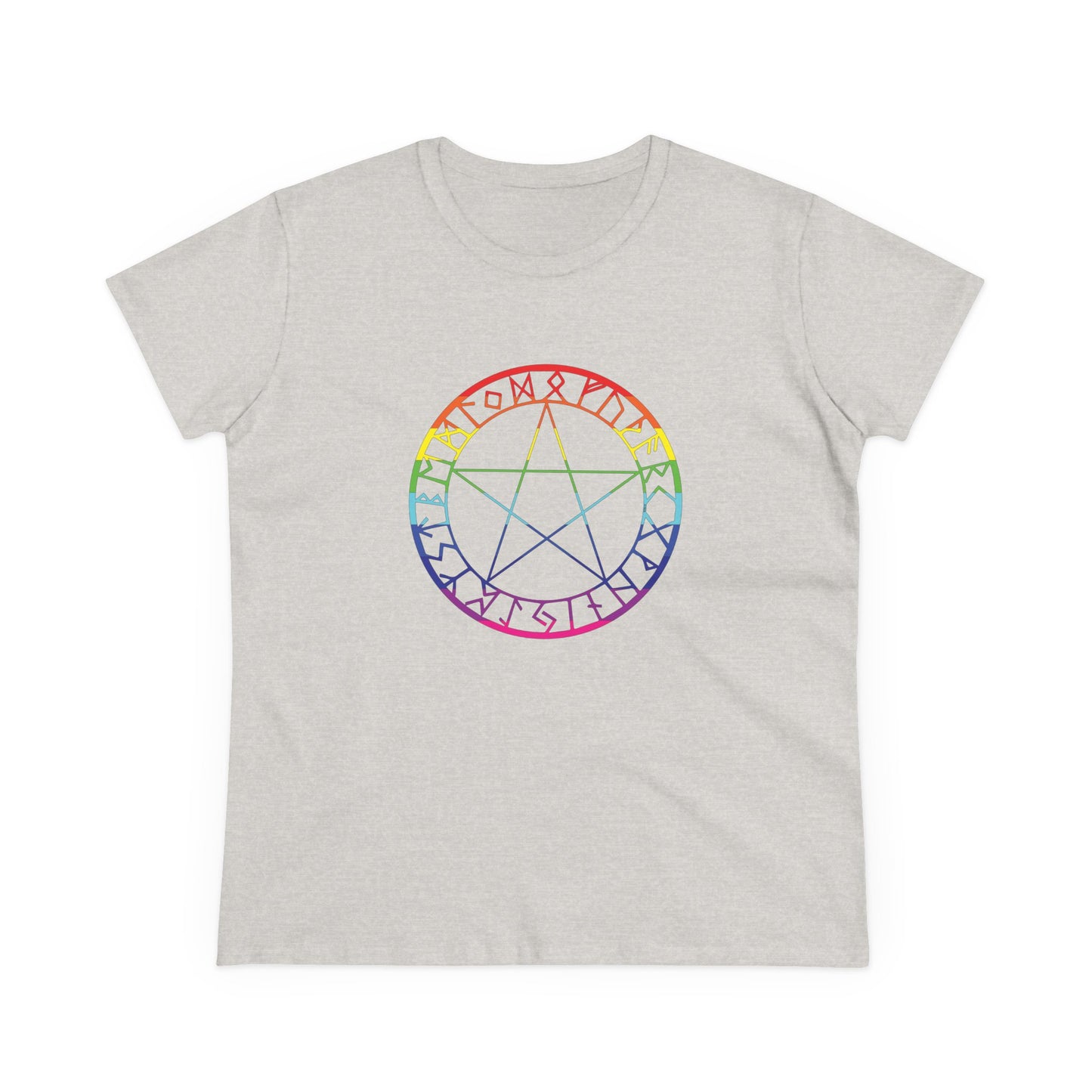 Spellcaster Women's Easy Tee - Rainbow Witch