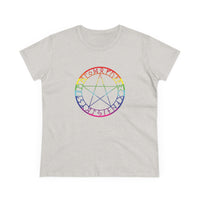 Spellcaster Women's Easy Tee - Rainbow Witch