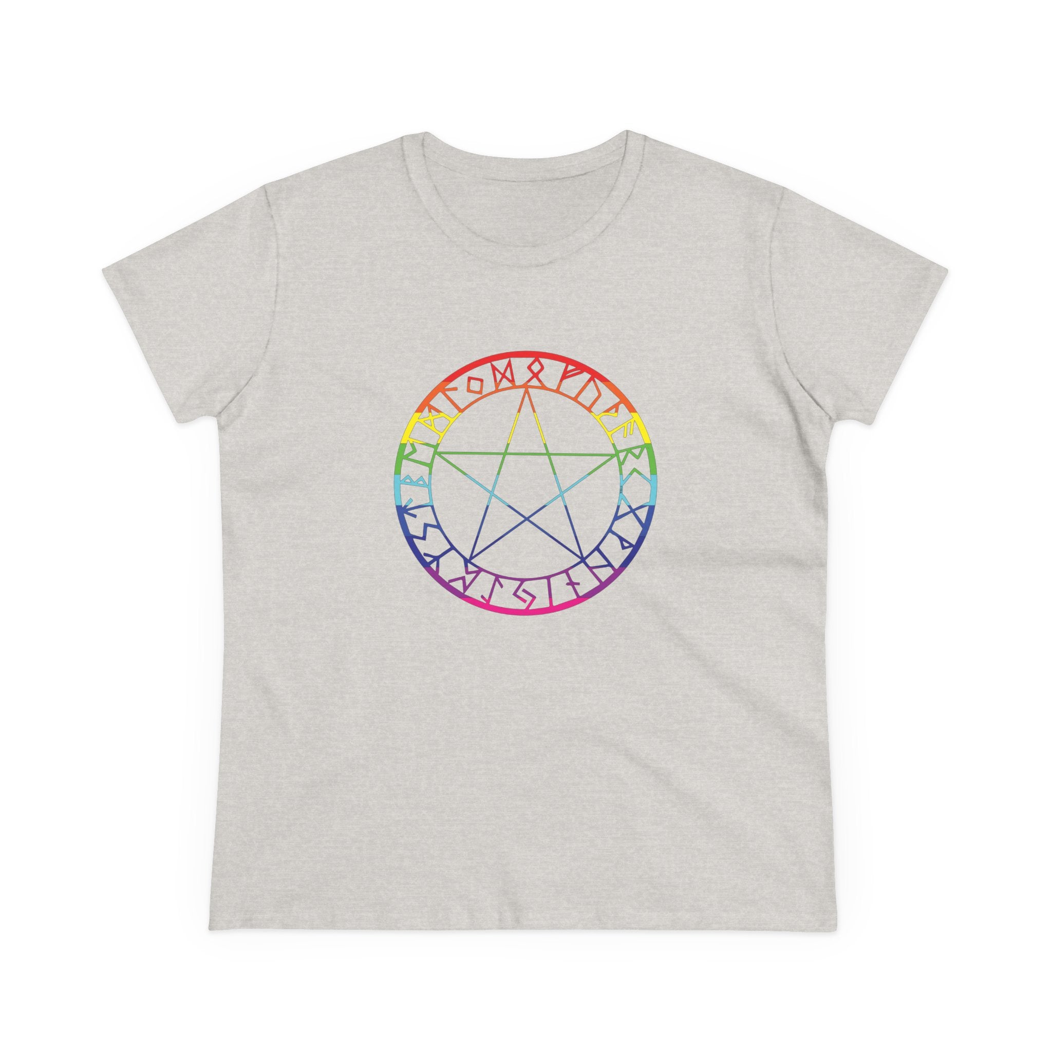 Spellcaster Women's Easy Tee - Rainbow Witch