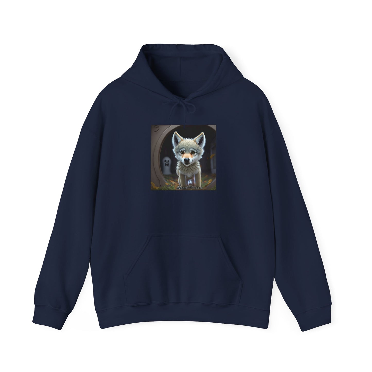 Are You There Ghost Wolf Unisex Heavy Blend™ Hoodie