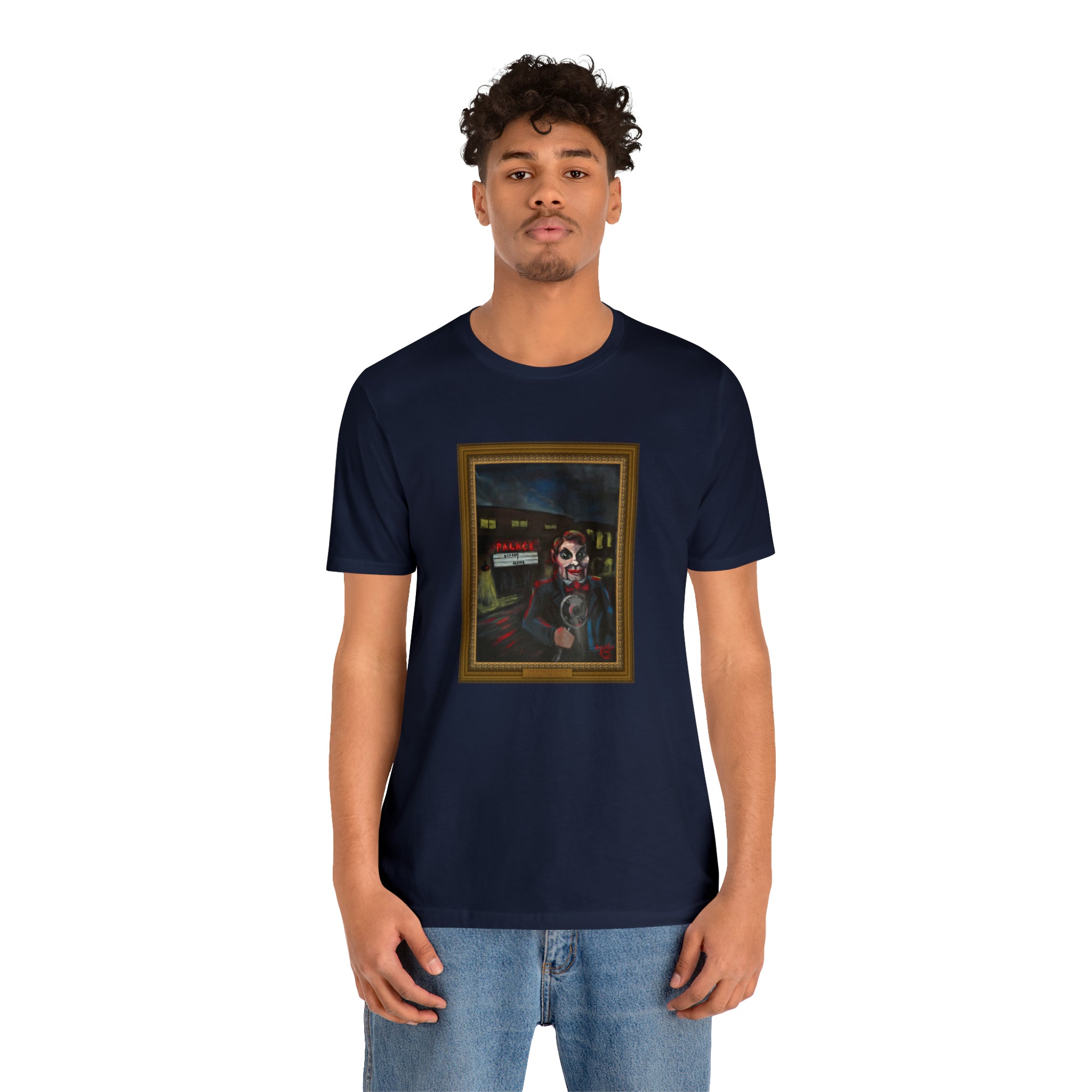 Scared & Alone Richard-Lael's  "The Palace Theater" Unisex Gallery Tee (Single Image)