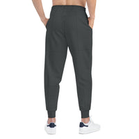 University Magickus School Emblem Athletic Joggers  in Carbon/Black