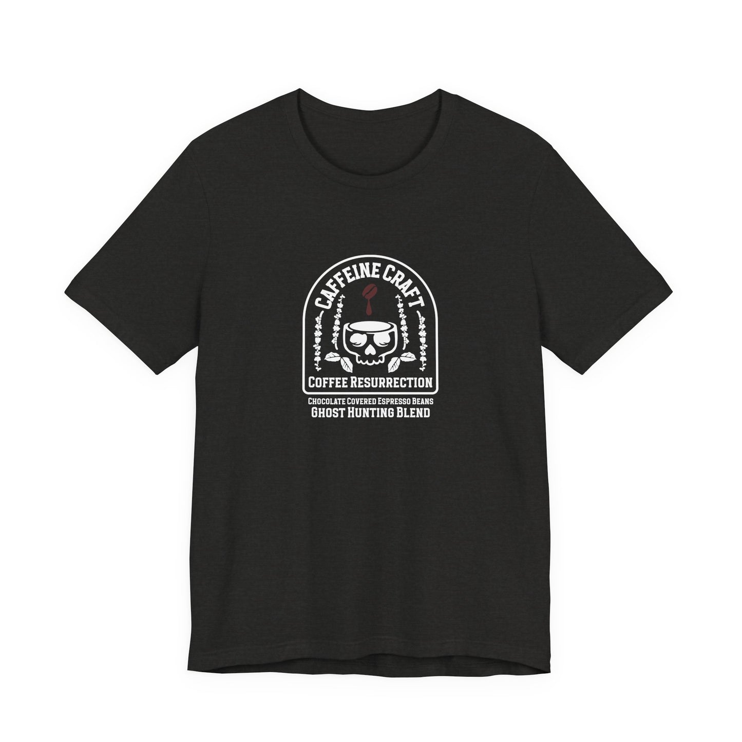 Caffeine Craft Coffee Resurrection Brand Unisex Jersey Tee