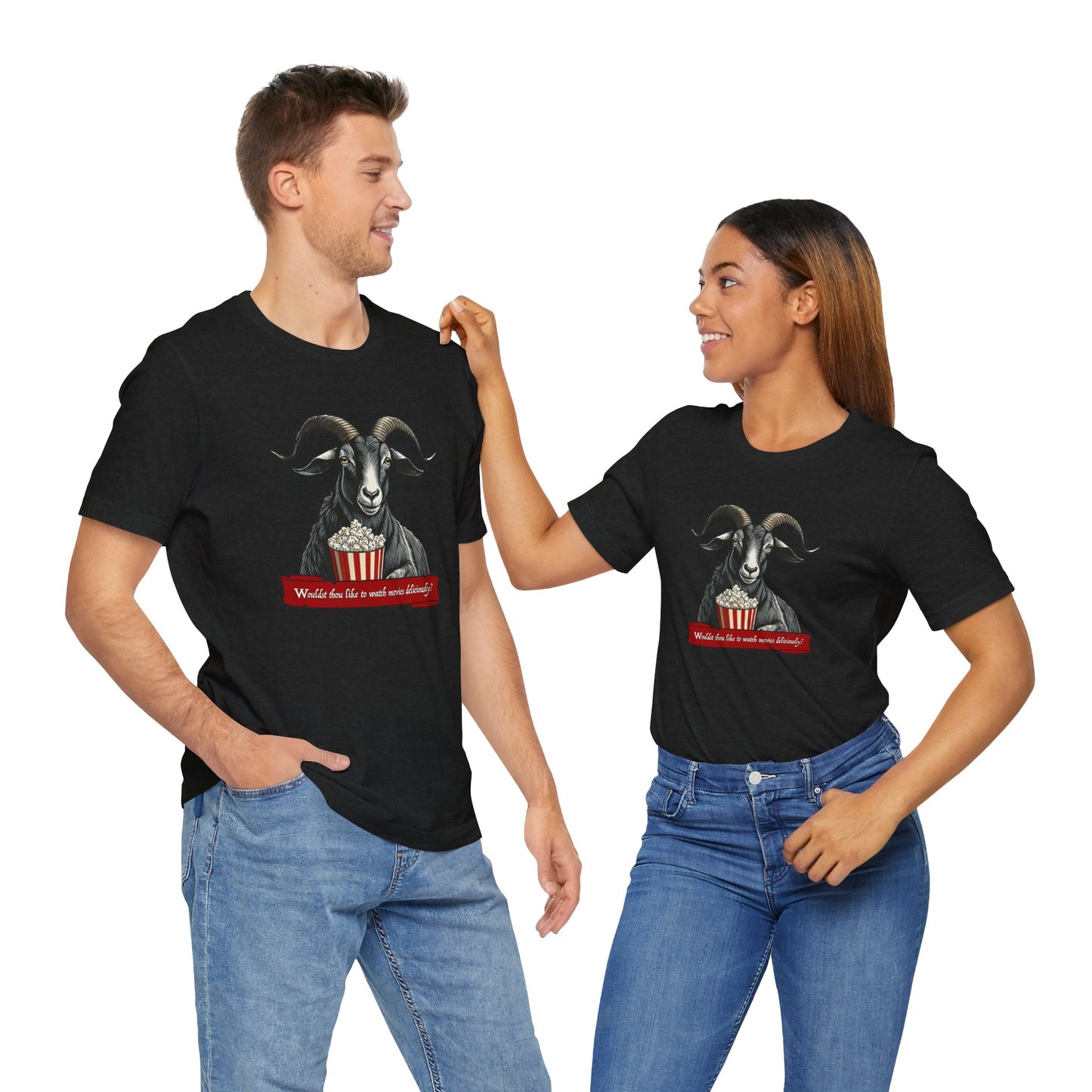 The Witch's Movie Coven Popcorn Goat Two-sided Tee