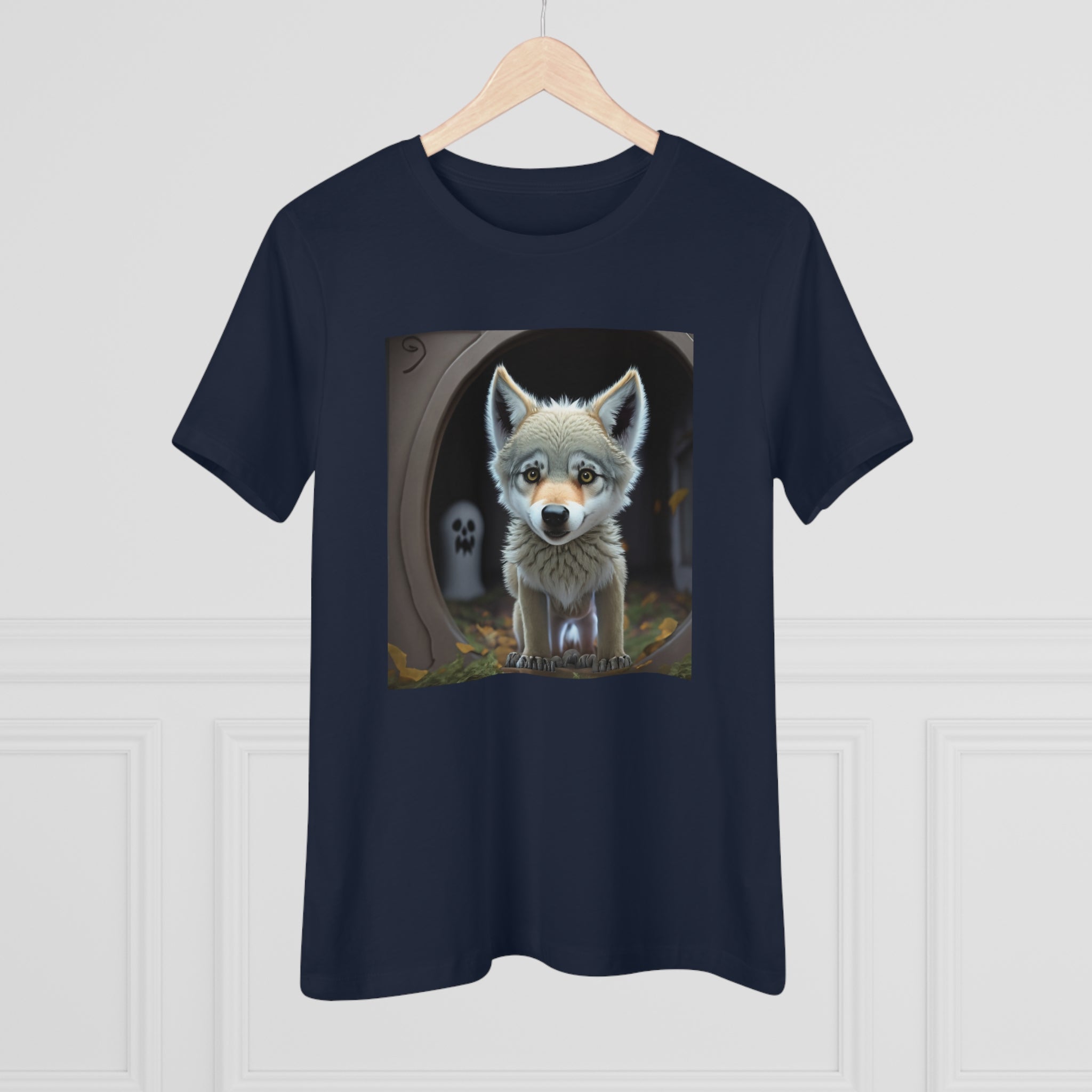 Are You There, Ghost Wolf Women's Premium Tee