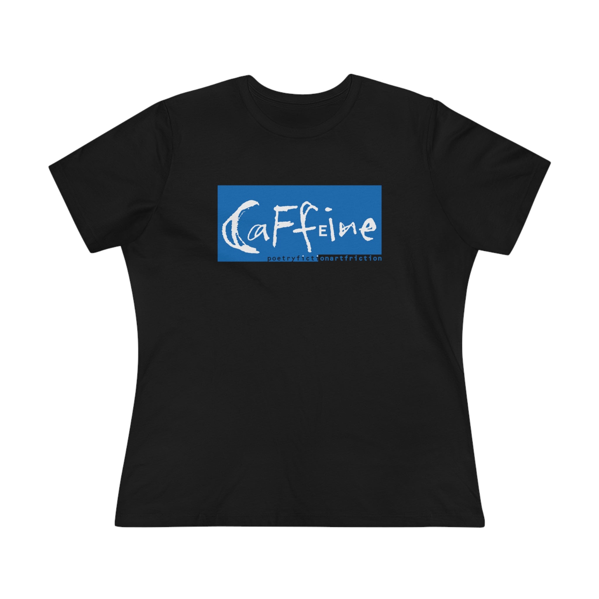 Caffeine Side 1 Women's Premium Tee