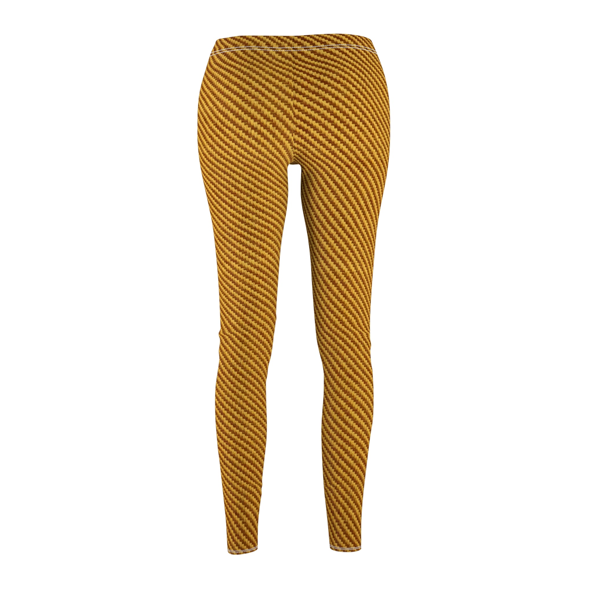 Gold Music Tweed Women's Casual Leggings