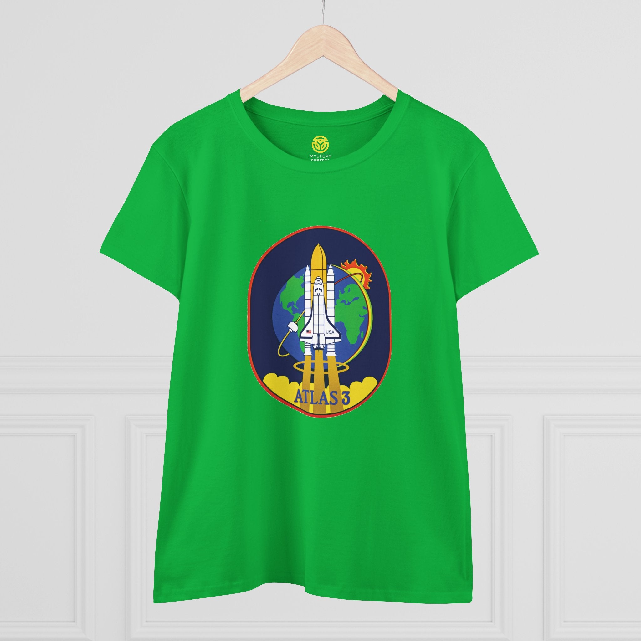 Suborbital Flight Women's Fitted Tee - Space Exploration