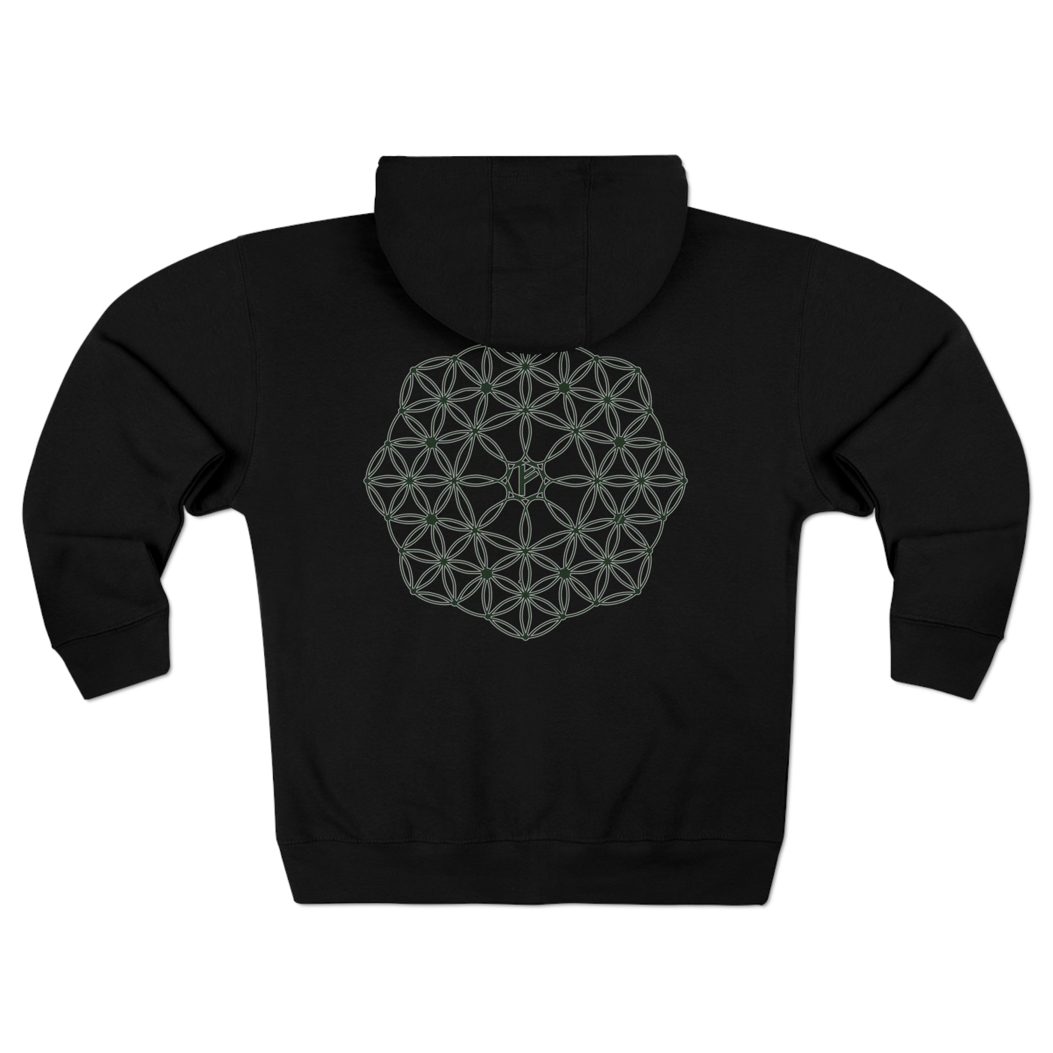 Spellcaster by Patti Negri "Wealth" Unisex Zip Hoodie