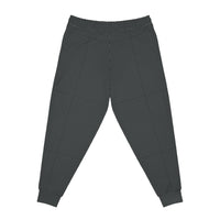 University Magickus School Emblem Athletic Joggers  in Carbon/Black