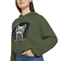 Are You There, Ghost? It's Me, Wolf Women's Cinched Bottom Hoodie