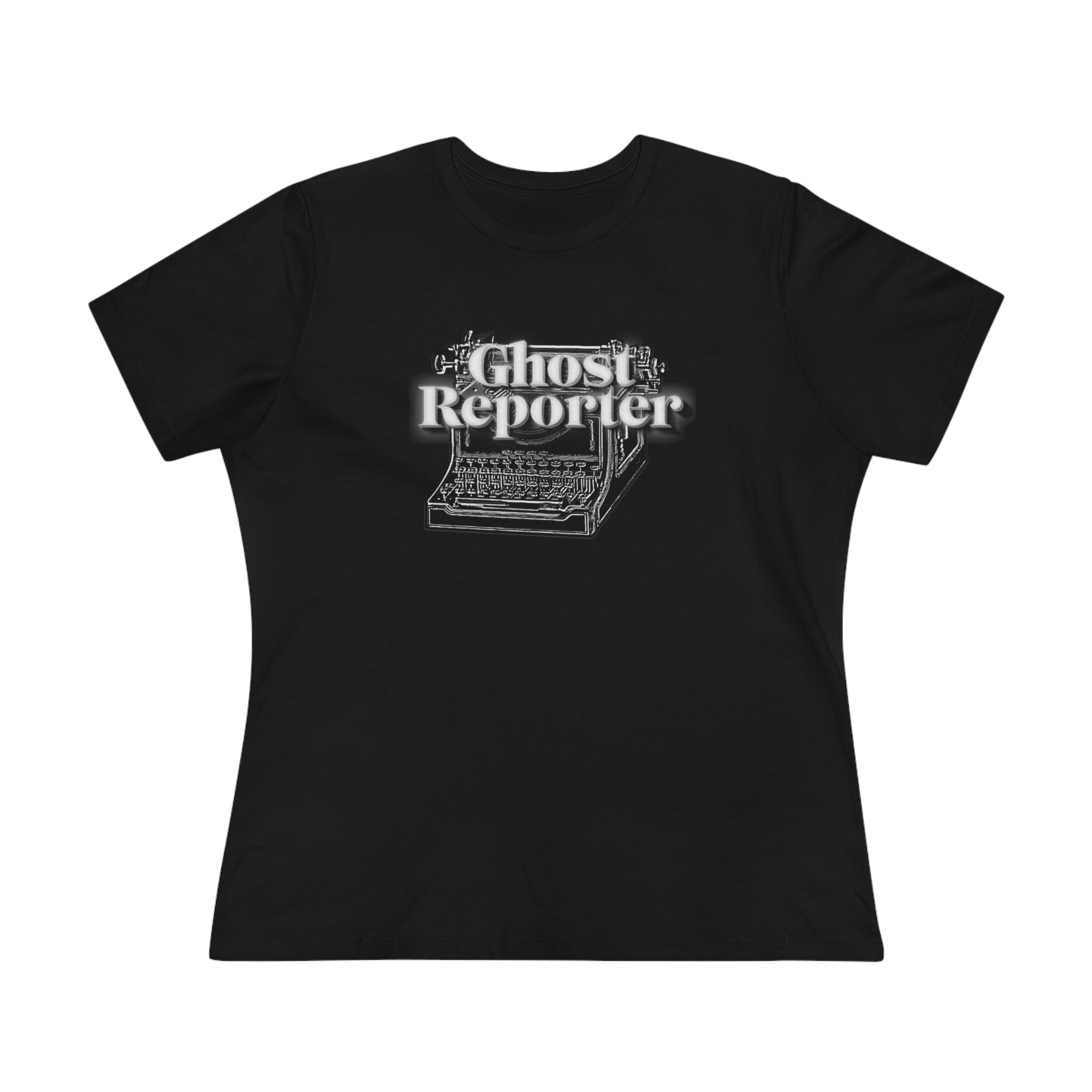 Ghost Report "Ghost Reporter" Women's Premium Tee