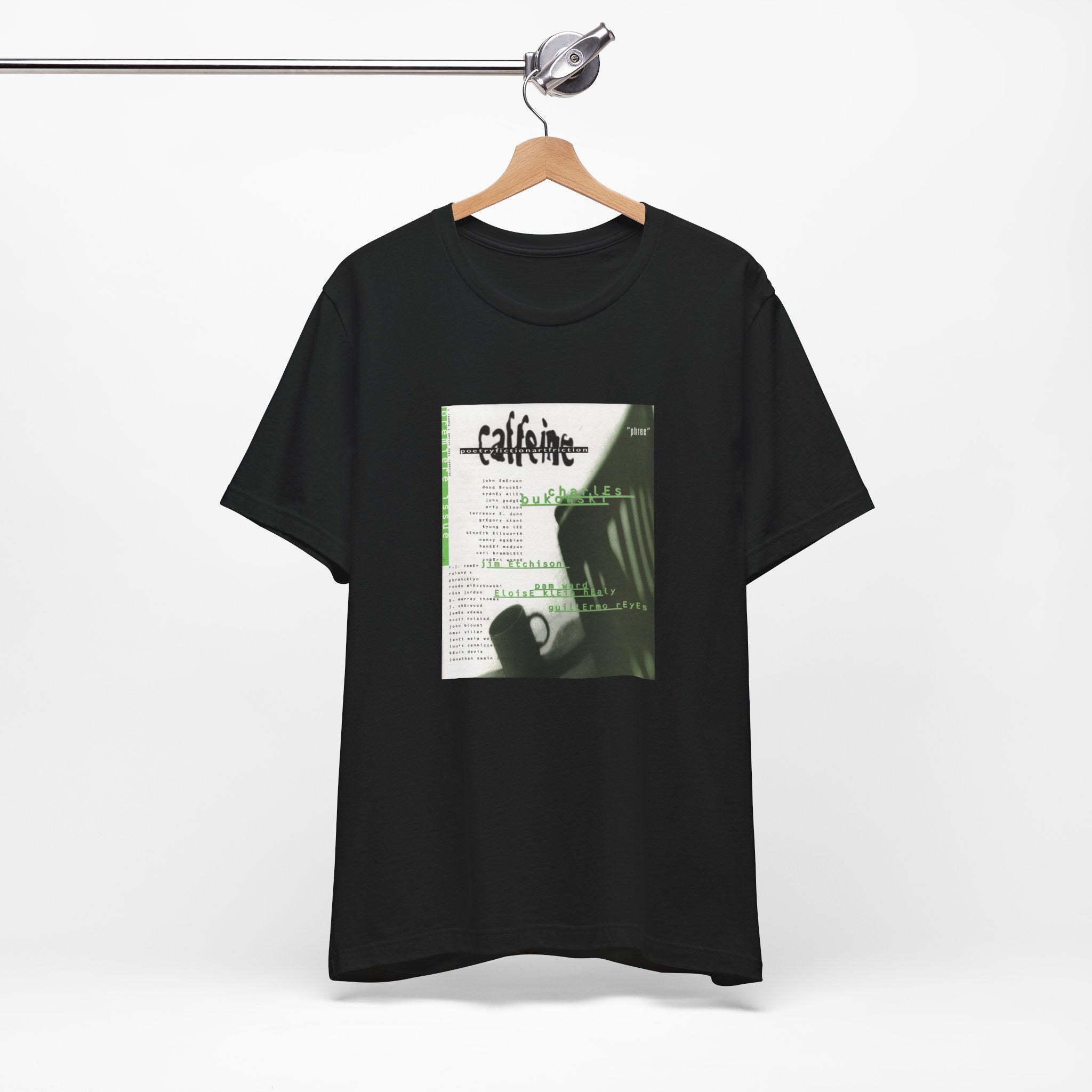 Caffeine Magazine: Poetry, Fiction, Art, Friction. Issue #1  Tee