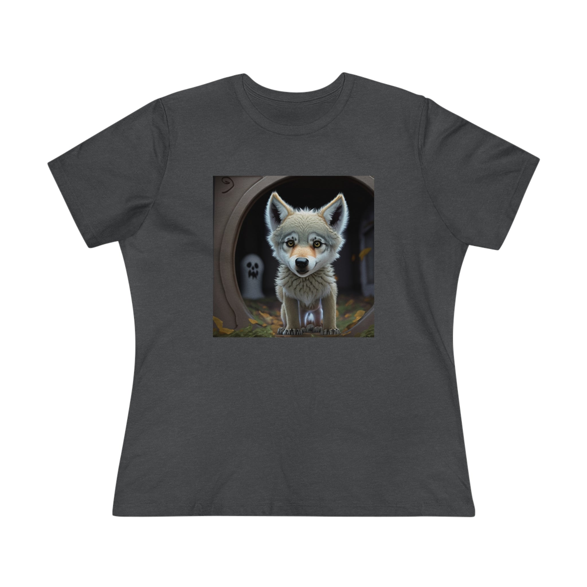 Are You There, Ghost Wolf Women's Premium Tee