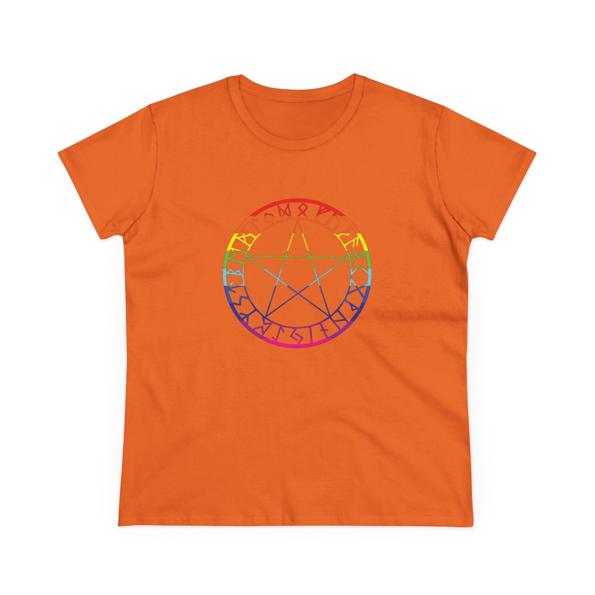 Spellcaster Women's Easy Tee - Rainbow Witch