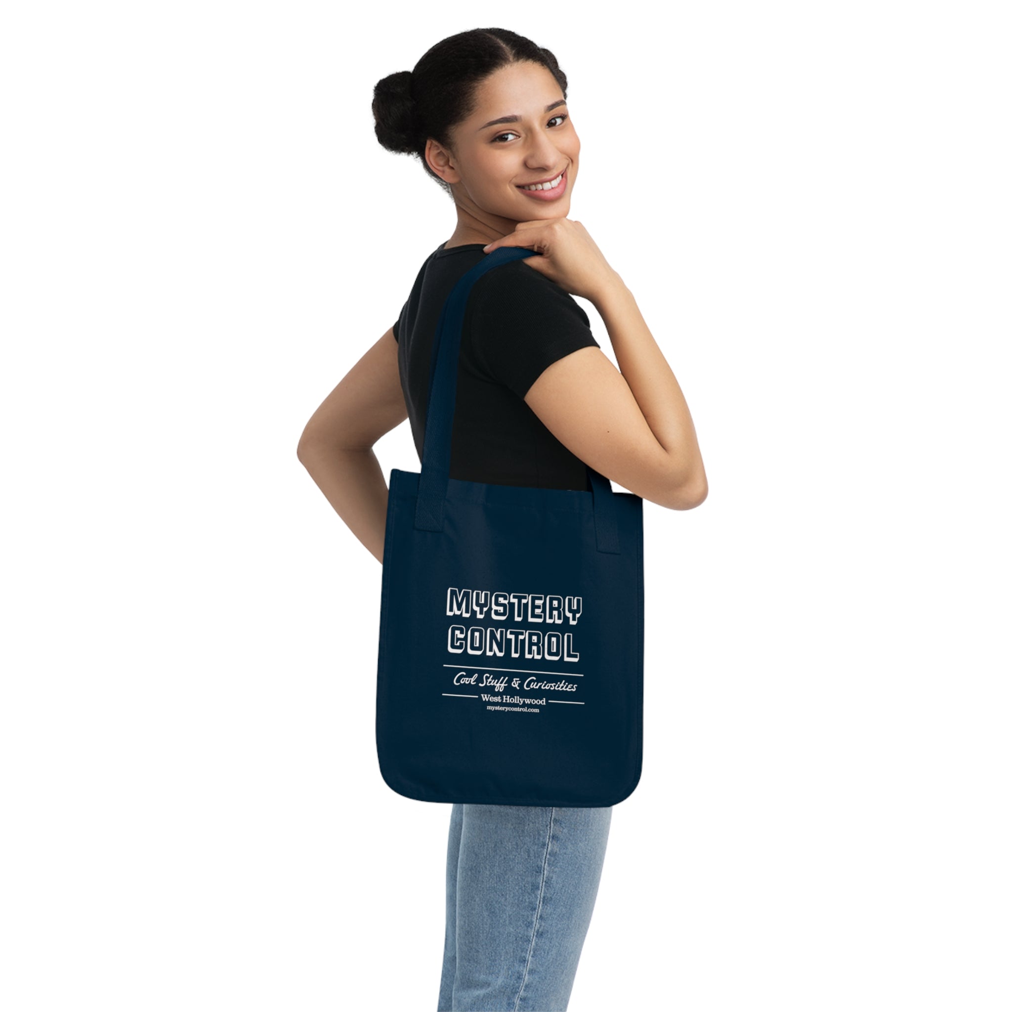 Mystery Control "Music Street" Organic Canvas Tote Bag