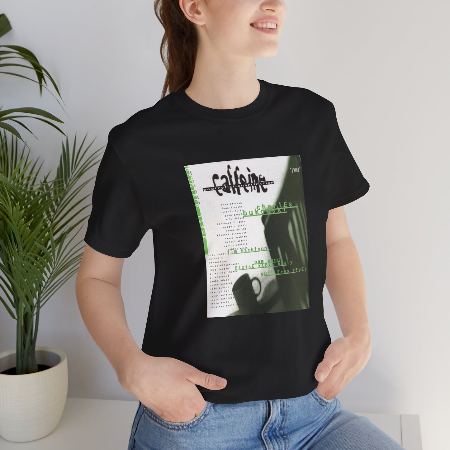 Caffeine Magazine: Poetry, Fiction, Art, Friction. Issue #1  Tee