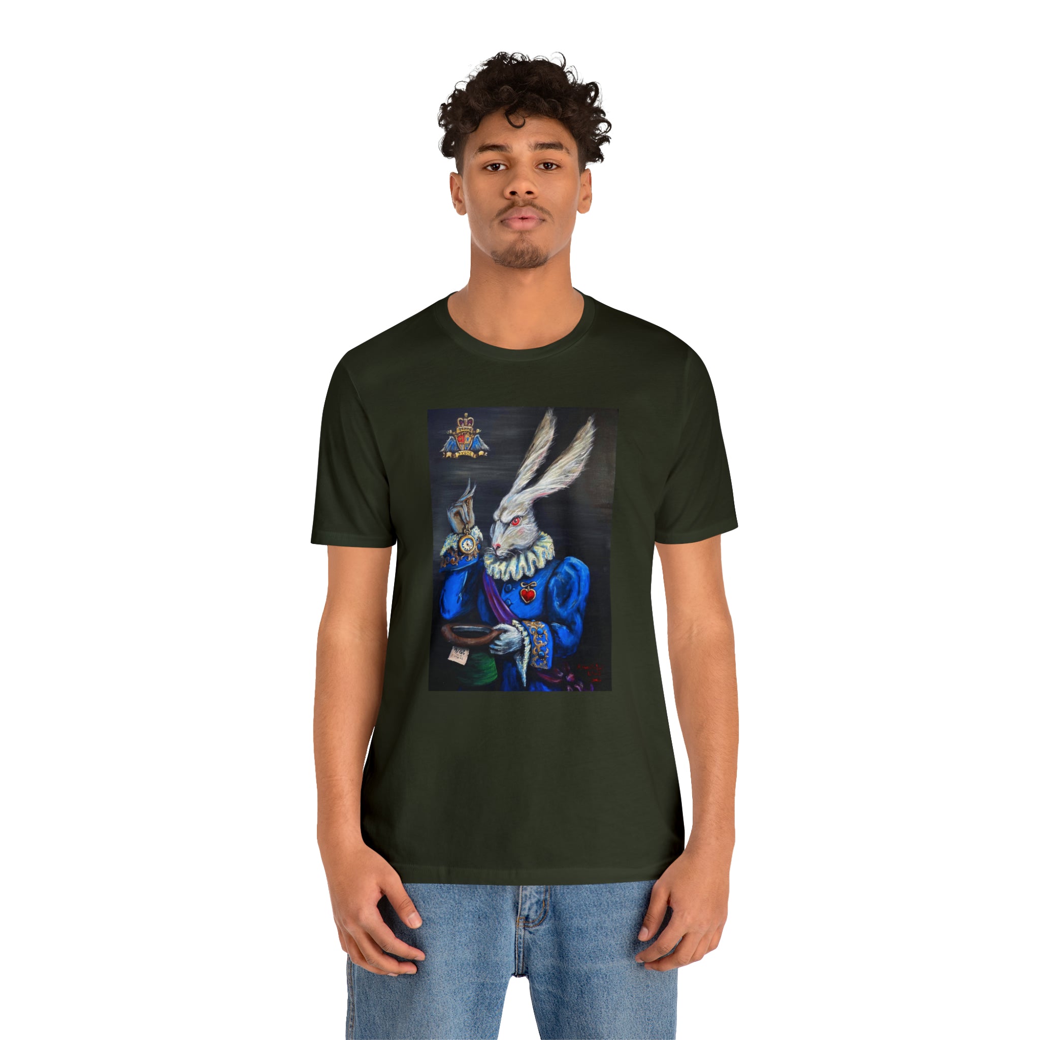Scared & Alone Richard Lael's "It's Late" Unisex Gallery Tee