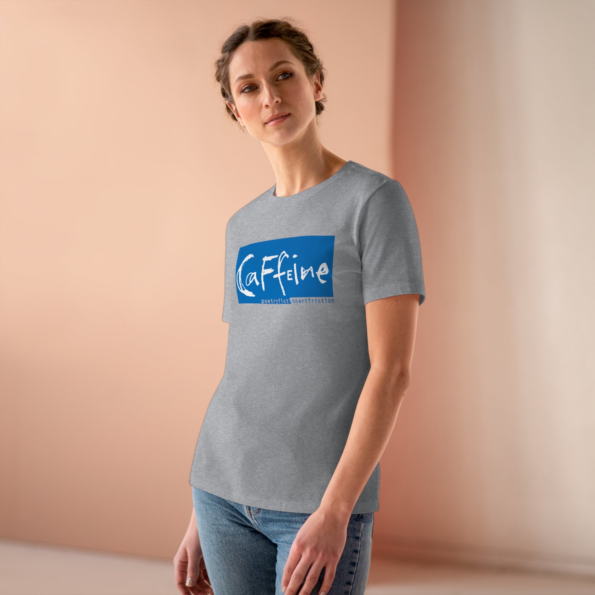 Caffeine Side 1 Women's Premium Tee