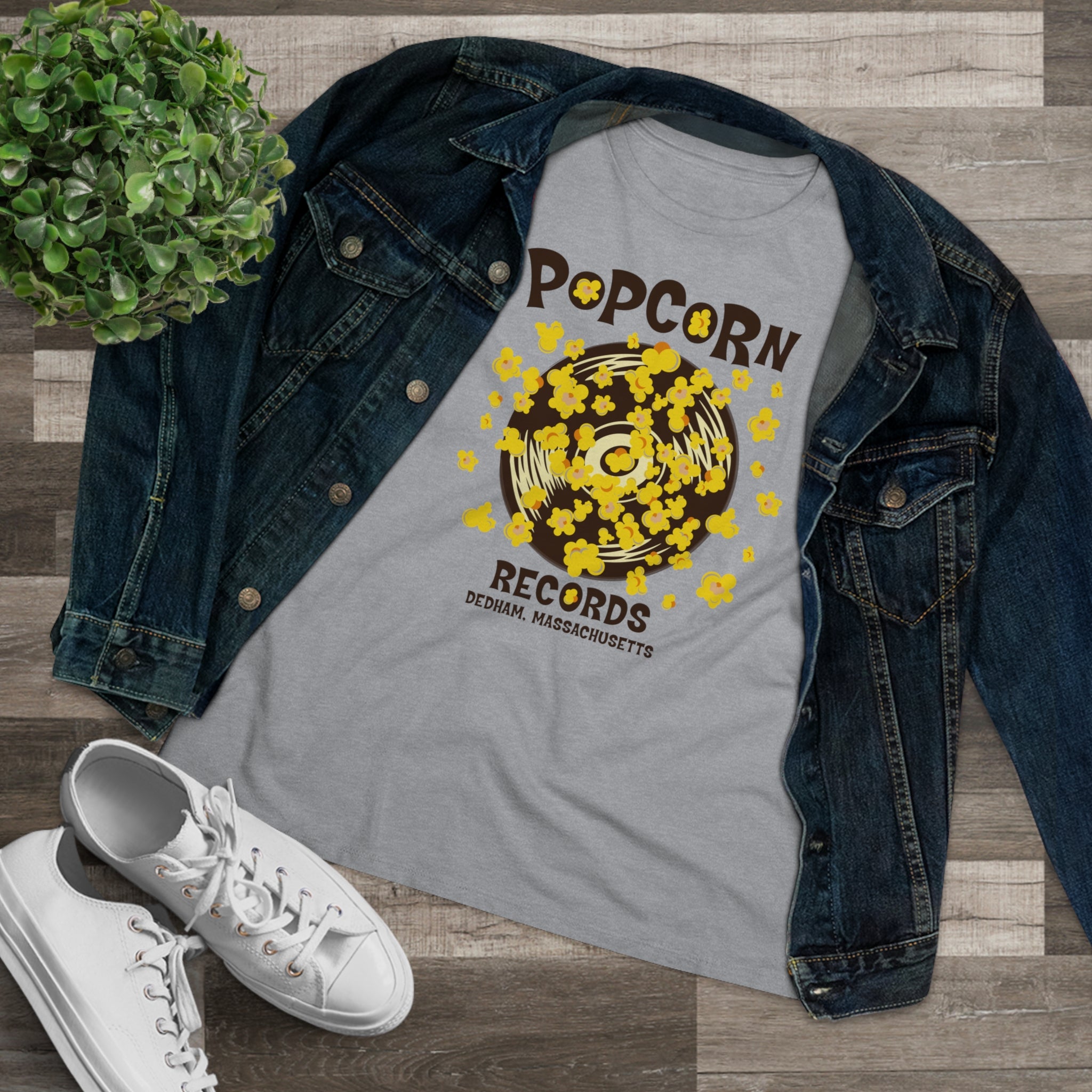 Popcorn Records Women's Premium Tee