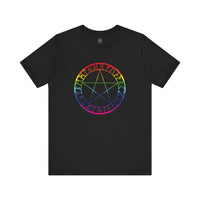 Spellcaster Unisex Tee - Witch Rainbow