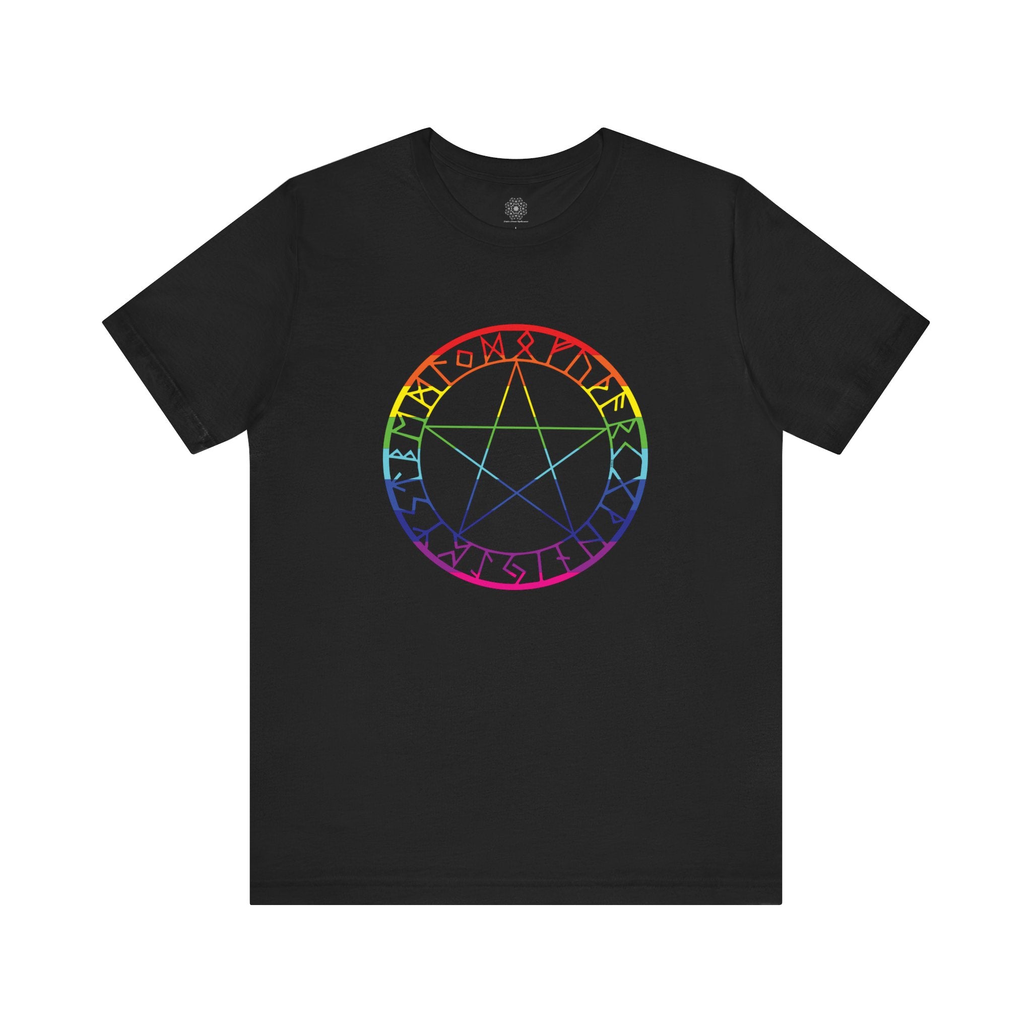Spellcaster Unisex Tee - Rainbow Witch