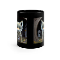 Are You There, Ghost? It’s Me, Wolf 11oz Black Mug